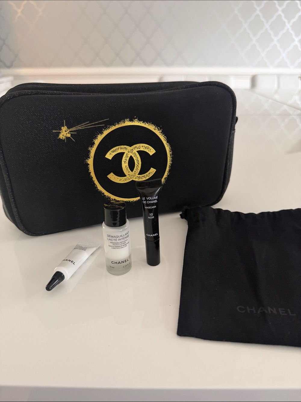 CHANEL Makeup Set with Pouch